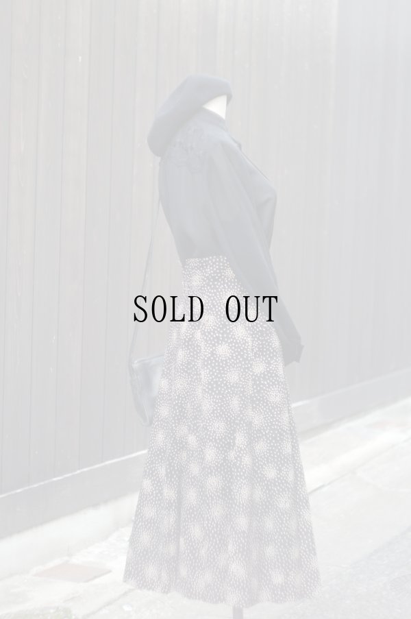 画像6: "Zerbina by world" モノトーン コットン スカート w65cm[19711]