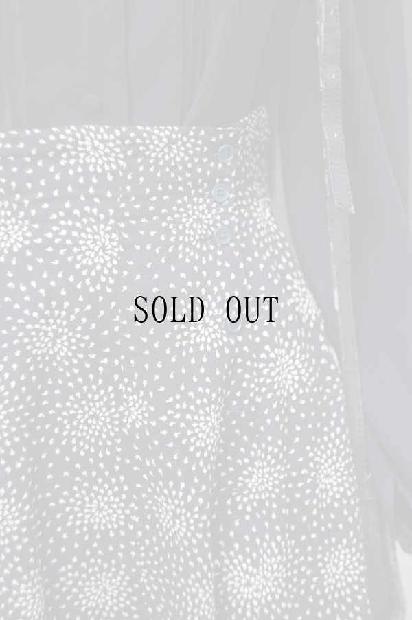 画像2: "Zerbina by world" モノトーン コットン スカート w65cm[19711]