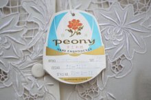 他の写真1: "peony" 無地 白 シルク チャイナブラウス 半袖 チャイナボタン マオカラー スワトウ刺繍 レース[19801]