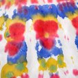 画像2: サイケデリック カラフル スカーフ 82cm×82cm[19892] (2)