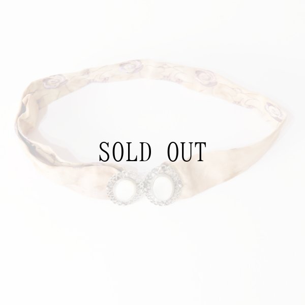 画像7: 総柄 金具 アンティークベルト[19837]