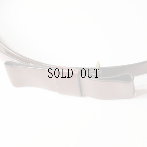 画像6: "GAP" US インポート リボン ブラウン レザーベルト[19913]