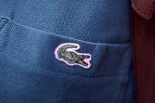 他の写真1: ”Lacoste” 無地 グリーン 半袖 ポロシャツ ワンポイント刺繍[19871]