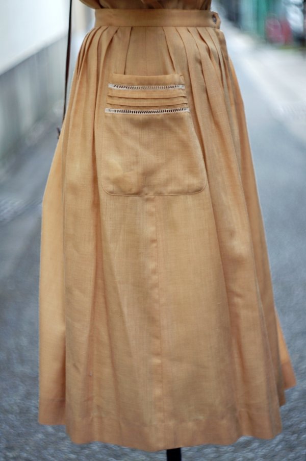 画像12: "MILAND" イエロー ブラウス&スカート ツーピース セットアップ[19950]