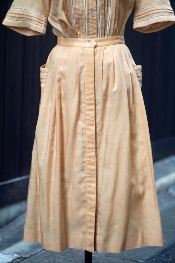 画像11: "MILAND" イエロー ブラウス&スカート ツーピース セットアップ[19950]