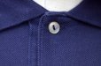 画像5: ”Lacoste” 無地 ネイビー 半袖 ポロシャツ ワンポイント刺繍[19956]