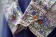画像9: "Victoria&Albert Museum" ウィリアムモリス あやめ柄  長袖 ブラウス オープンカラー[19962]