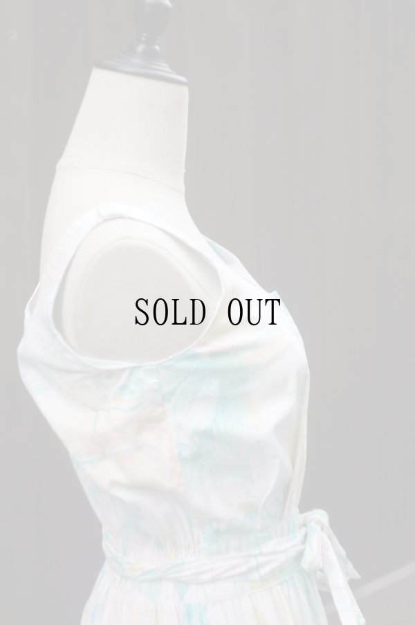 画像13: "LRothschild" US 花柄  ノースリーブ  レトロワンピース ノーカラー[19970]