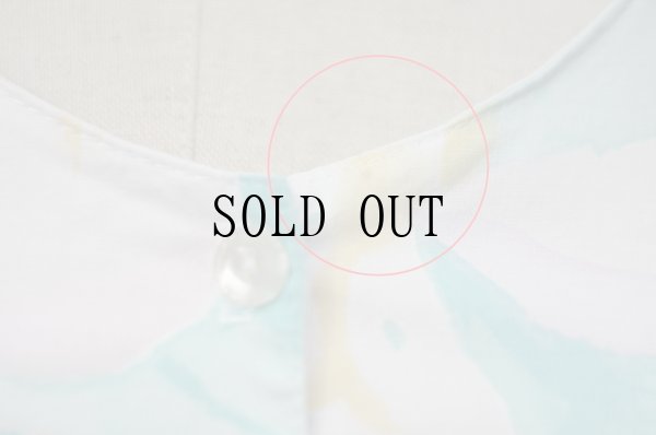 画像7: "LRothschild" US 花柄  ノースリーブ  レトロワンピース ノーカラー[19970]