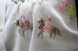 画像6: "Meriline by Nakayama fumiko" 白 麻混 ブラウス 半袖  スタンドカラー 刺繍 [19983]