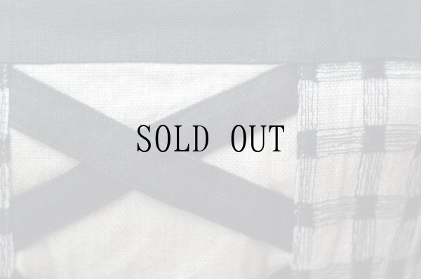 画像6: "BERWIN&WOLFF" ベージュ×黒 チェック リネン チロルワンピース  [20013]