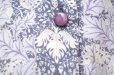 画像4: "Victoria＆Albert Museum" グレー系 ウィリアムモリス柄 半袖  ブラウス 丸襟 [20004]