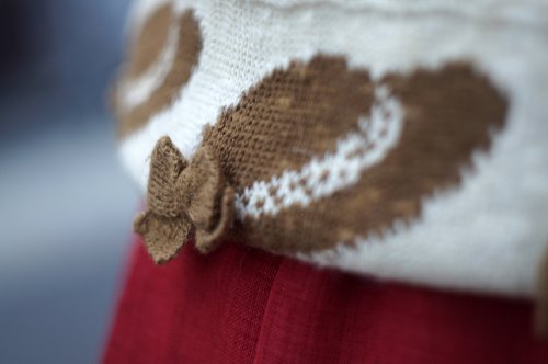 他の写真1: ”tomatsu” アイボリー コットン ニットリネン ニット カーディガン[20019]