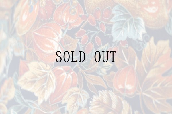 画像8: "PAM'S CLOSET" US製 コットン オレンジ系 花柄 ジャンパースカート[20024]