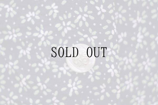 画像5: "Leslie Fay" US ネイビー系 花柄 半袖 レトロワンピース オープンカラー[20037]