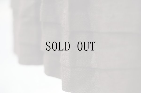 画像11: "BERWIN＆WOLEFl" EU 無地 ブラウン リネン フレア チロル スカート  w75cm[20043]