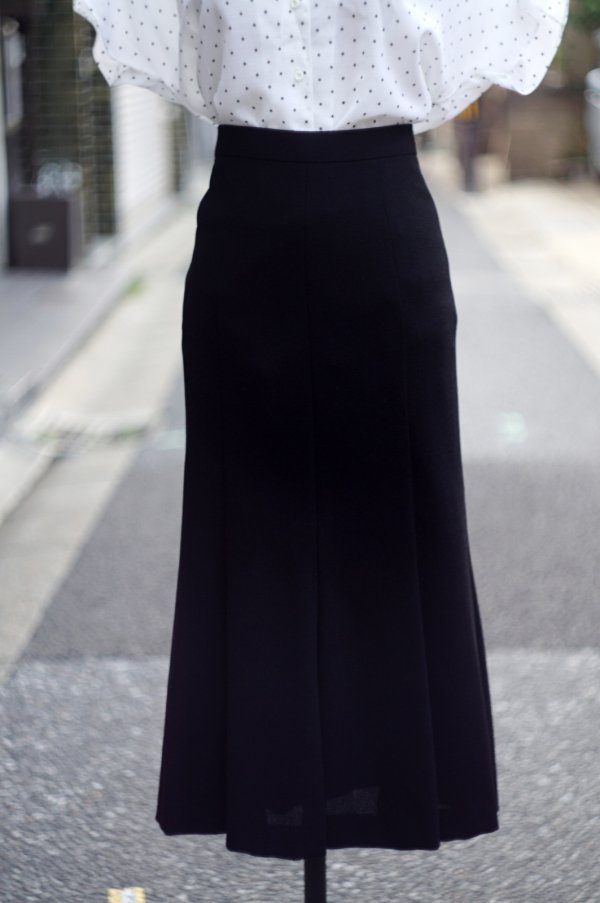 画像1: ”PARIS ELEGANCE” 黒 スカート マーメイド  w61cm[20060]
