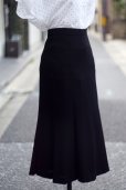 画像2: ”PARIS ELEGANCE” 黒 スカート マーメイド  w61cm[20060] (2)