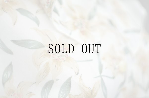 画像7: "Reor" 花柄 半袖 ブラウス フリル襟 パフスリーブ[20073]