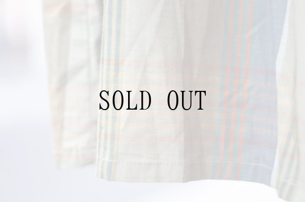 画像11: "ARISTY" コットン グリーン系 タータンチェック柄 ジャンパースカート [20132]