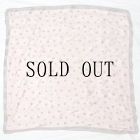 "mila schon" ピンク系 ドット シルク スカーフ 88cm×88cm[20081]