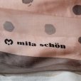 画像3: "mila schon" ピンク系 ドット シルク スカーフ 88cm×88cm[20081]