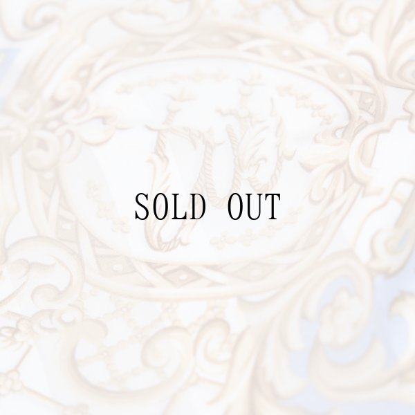 画像5: "Pierre Balmain ピエールバルマン" ライトブルー系 花柄 シルク スカーフ 88cm×88cm[20084]