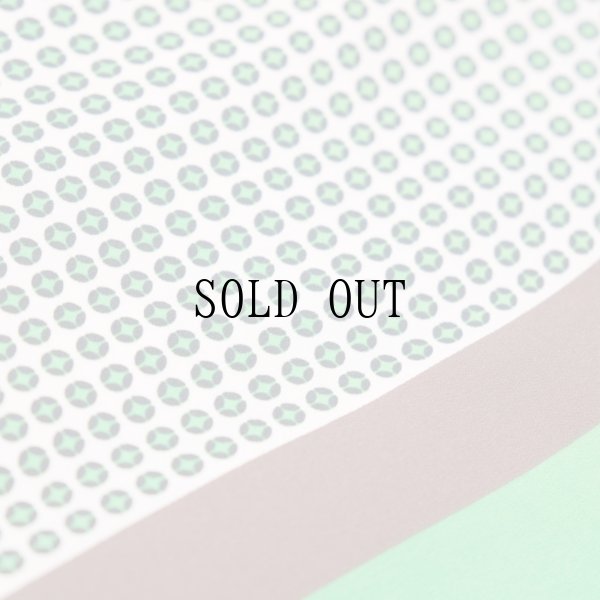 画像3: "Yves Saint Laurent イヴサンローラン" ブラウン グリーン系 ドット風柄 シルク スカーフ 76cm×76cm[20097]