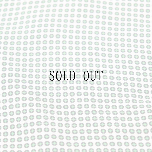 画像5: "Yves Saint Laurent イヴサンローラン" ブラウン グリーン系 ドット風柄 シルク スカーフ 76cm×76cm[20097]