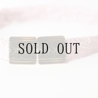 花柄 ピンク系 アンティークベルト[20105]