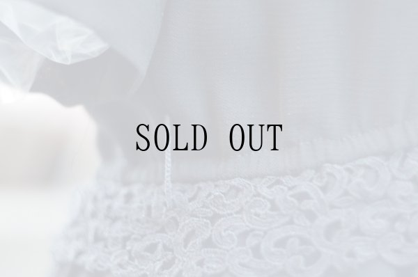 画像9: ”RECEPTION” 黒  無地 半袖 レトロワンピース スクエアネック カッティングレース [20152]