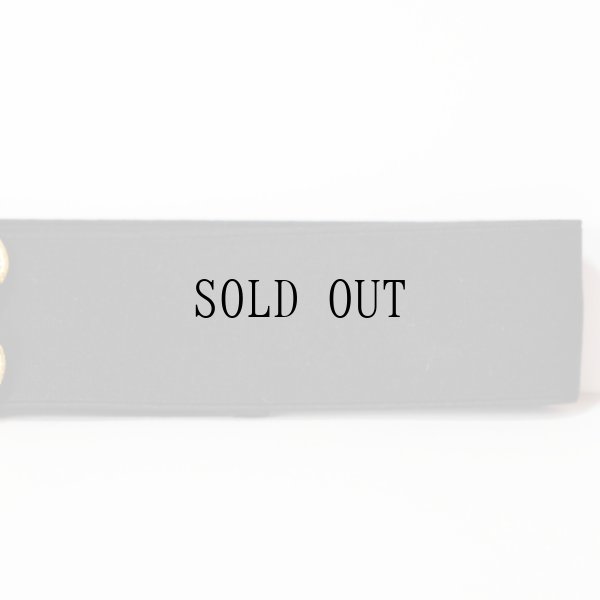 画像4: 無地 黒系 アンティークベルト[20212]