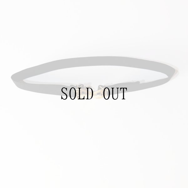 画像5: 無地 黒系 アンティークベルト[20212]