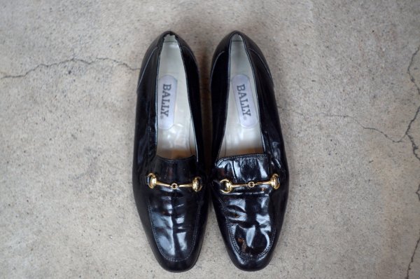 画像4: "BARRY"  黒 ビットローファー エナメル Sサイズ[20322]