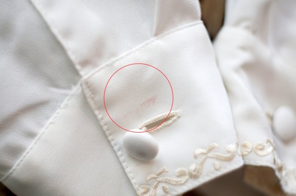 画像11: "BBNY" 無地 白 長袖 ブラウス レギュラーカラー 刺繍  比翼[20310]