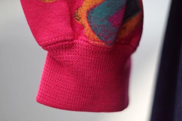 画像8: "MAGNET" 総柄 ビビットピンク スウェット トップス[20314]