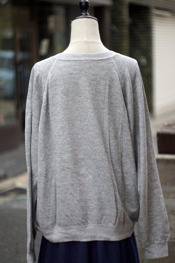 画像9: "Hanes" US製 グレー スウェット トップス ロゴ[20316]