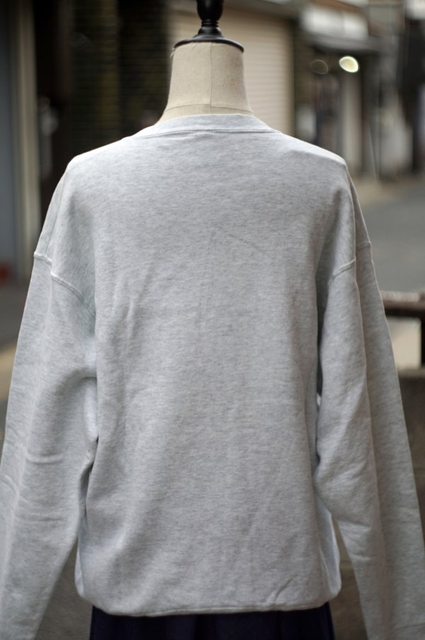 画像7: "FRUITS OF THE LOOM" US製 グレー スウェット トップス ロゴ[20332]