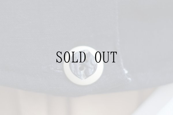 画像5: "Folk line" 無地 タータンチェック柄 黒×ベージュ ベスト ノーカラー 前開き [20338]