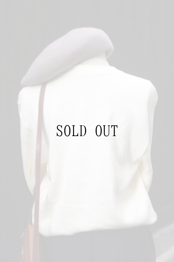 画像7: 白 うさぎ スウェット トップス [20361]