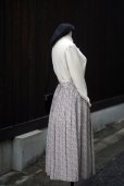 画像8: マルチカラー 小花柄 フレア スカート w65cm[20354]