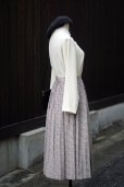画像10: "Hana no Blouse" 無地 アイボリー 長袖 ブラウス レースカラー 比翼[20353]