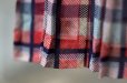 画像11: ”TOKYO BLOUSE” タータンチェック柄 マルチカラー 長袖 レトロワンピース スタンドカラー ベルト[20367]