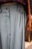 画像4: "OTTO collection" 無地 ブルー パンツ ウエストゴム  w75cm [20408]