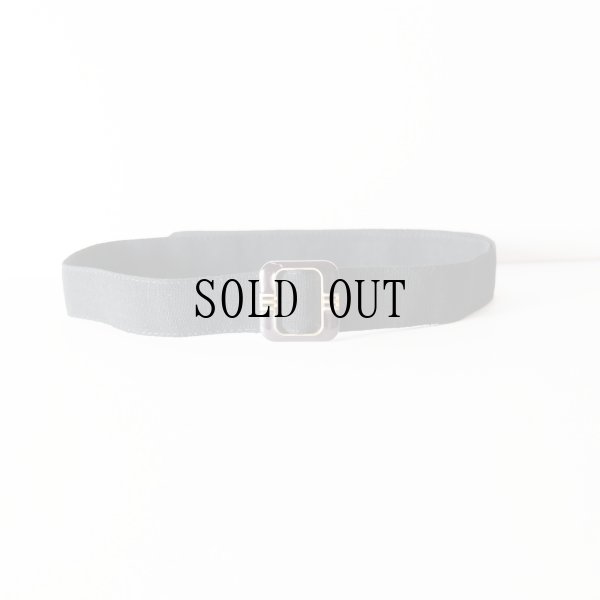 画像4: 無地 黒系 アンティークベルト [20385]