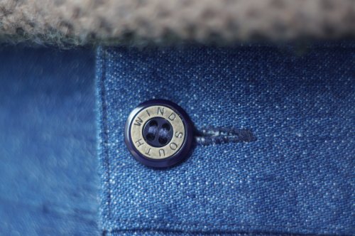 他の写真1: "hobiller" 無地  コットン デニム パンツ /w70cm [20418]