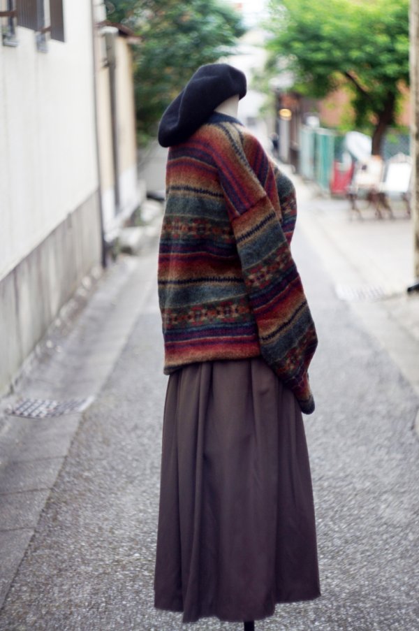 画像9: ”ROYAL SCOTT”  ミックスカラー ウール ボーダー ニット ラウンドネック[20449]