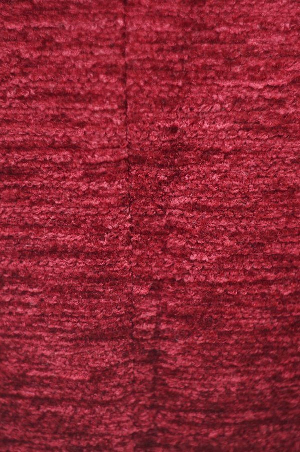 画像7: 無地 ワイン ベスト ノーカラー 前開き [20459]