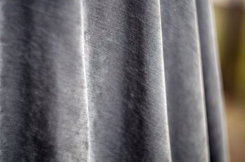 他の写真1: 無地 ウール カーキ系 スカート フレア w66cm[20461]