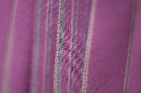 画像5: チロル ピンク マルチストライプ コットン スカート w64cm[20462]